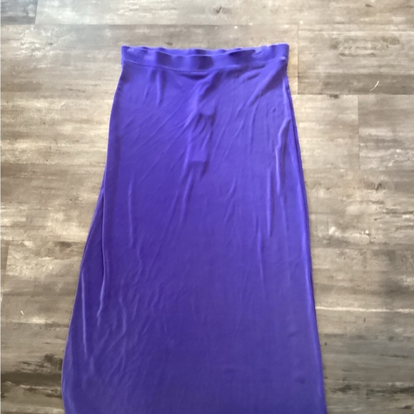 NWT Vintage Chic Women's Maxi Skirt in Vibrant Purple - Picture 3 of 14